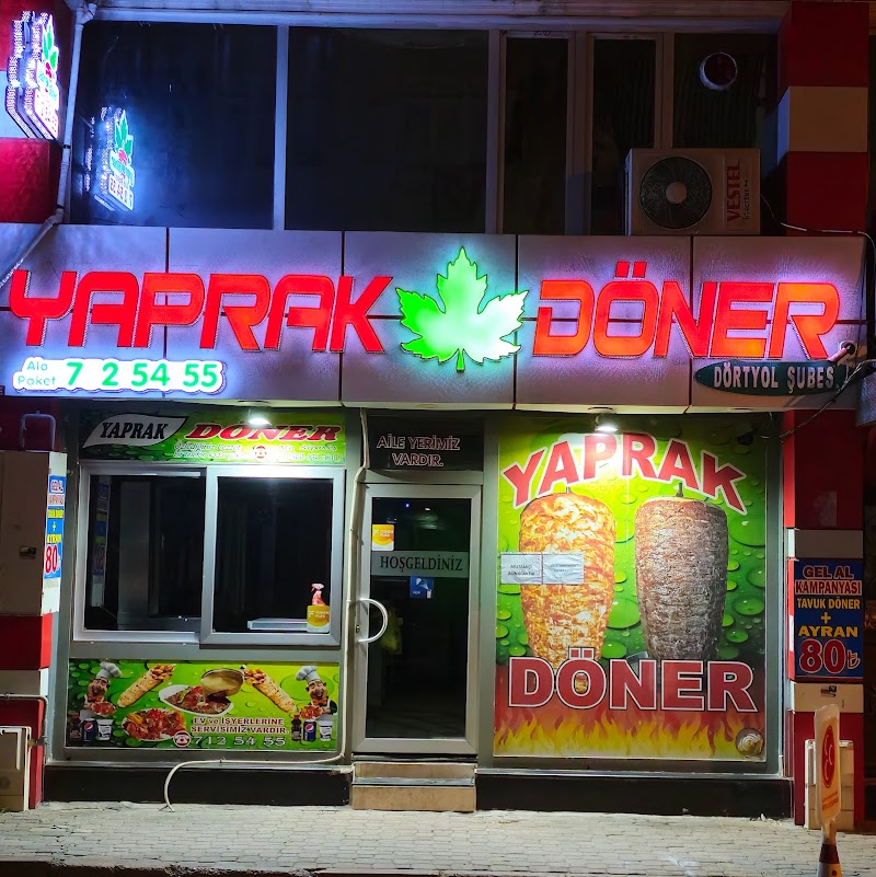 YAPRAK DÖNER DÖRTYOL restoran fotoğrafı